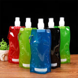 Outdoor sports folding water bag